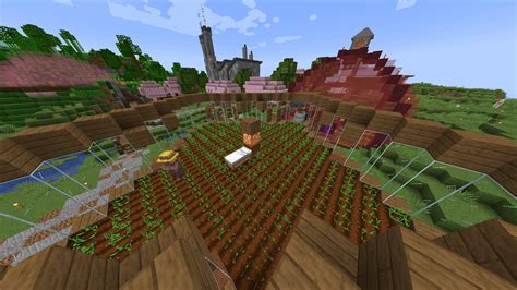 villagers not harvesting crops.